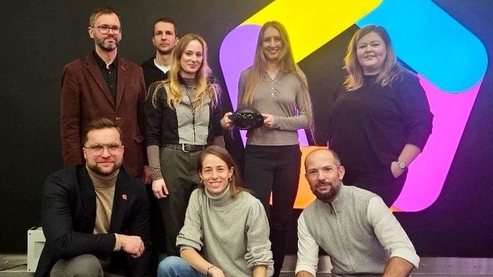 Zespół rezydencji Kryzys Technologiczny realizujący metodę PEREBEL w siedzibie Orange Polska